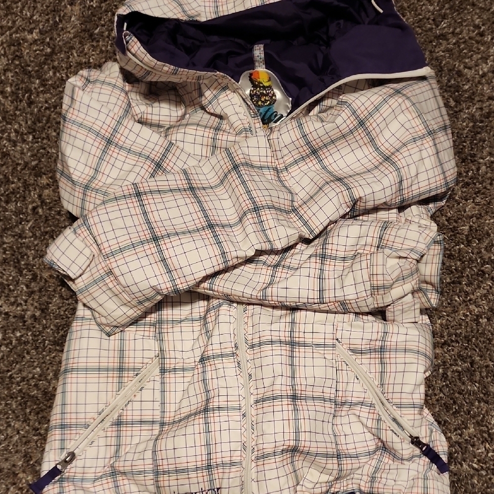 Burton Purple Jacket with Hood